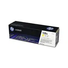 HP 128A Yellow Original LaserJet Toner Cartridge (CE322A)