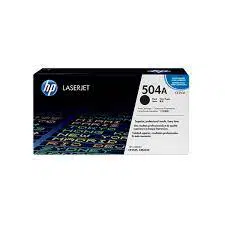 HP 504A Black Original LaserJet Toner Cartridge (CE250A)