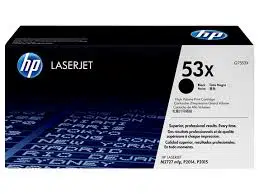 HP 53X High Yield Black Original LaserJet Toner Cartridge (Q7553X)