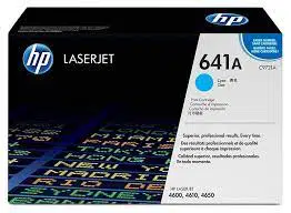 HP 641A Cyan Original LaserJet Toner Cartridge (C9721A)