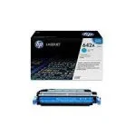 HP 642A Cyan Original LaserJet Toner Cartridge (CB401A)
