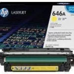 HP 646A Yellow Original LaserJet Toner Cartridge (CF032A)