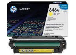 HP 646A Yellow Original LaserJet Toner Cartridge (CF032A)
