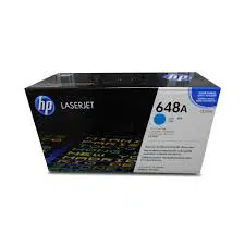 HP 648A Cyan Original LaserJet Toner Cartridge (CE261A)