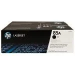 HP 85A 2-pack Black Original LaserJet Toner Cartridges (CE285AD)