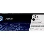 HP 43X High Yield Black Original LaserJet Toner Cartridge (C8543X)