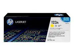HP 123A Yellow Original LaserJet Toner Cartridge (Q3972A)