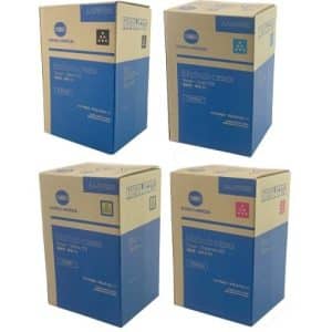 Konica Minolta TNP80 Toner Cartridge Set