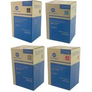 Konica Minolta TNP80 Toner Cartridge Set