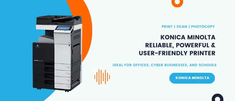 Konica minolta digital copier