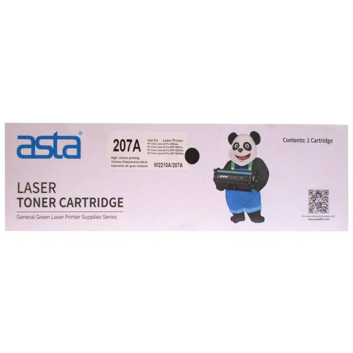 Asta 207A, Laser Toner Cartridge, Y