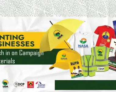 Businesses for printing firms in campaigns