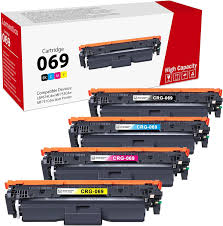 Canon 069 Multipack - Full Set of 4 Toner Cartridges (Original)
