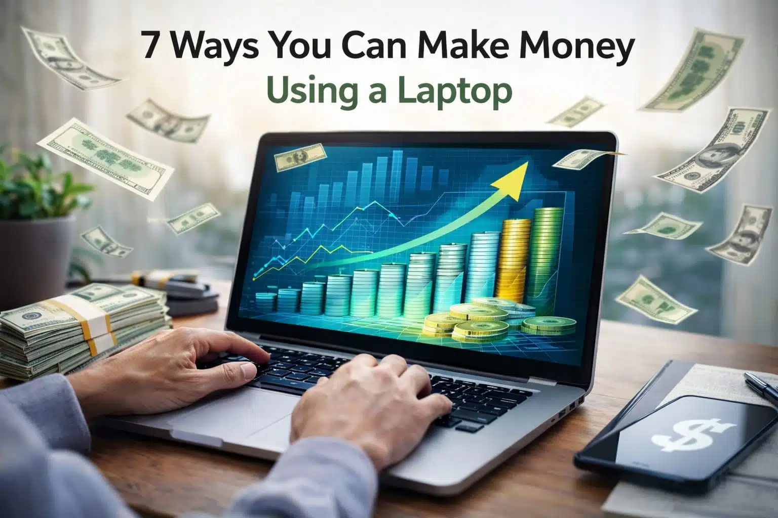7 ways you can make money using a laptop