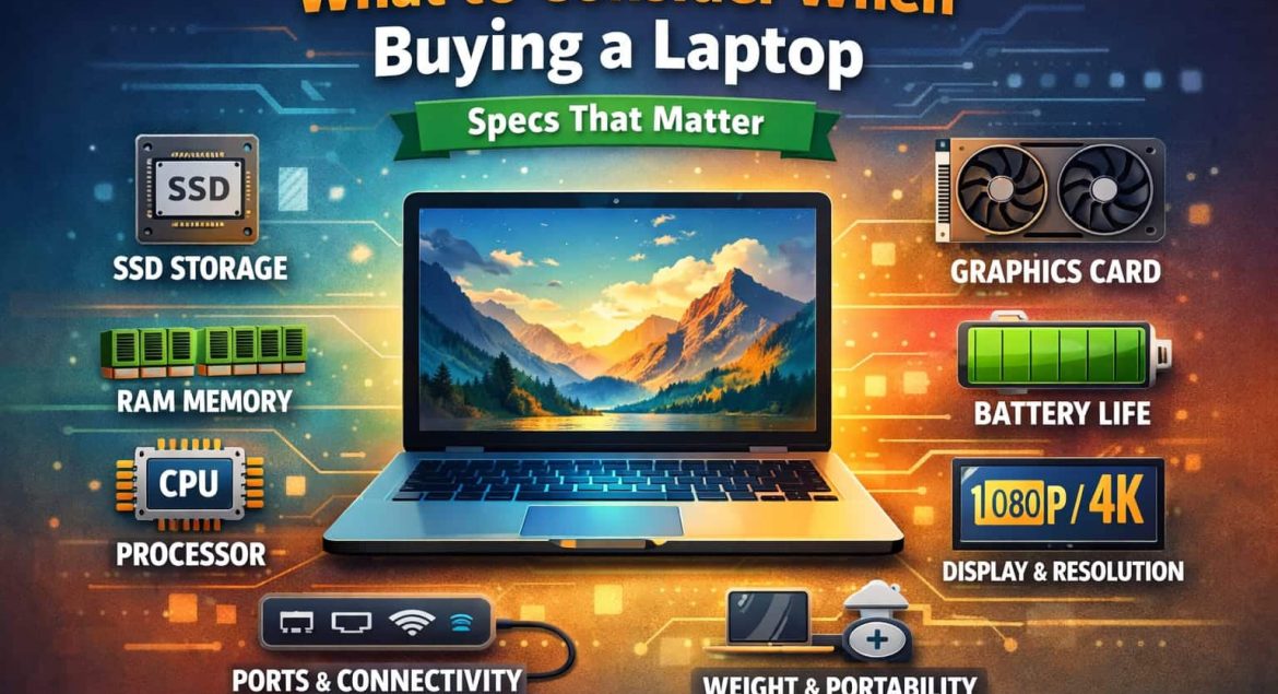 Top 6 Things to Consider in Buying a Laptop 2026