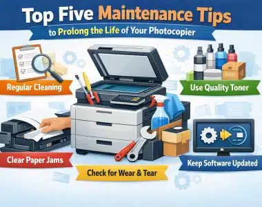 Top 5 Photocopier Maintenance Tips to Extend Its Lifespan