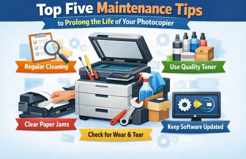 Top 5 Photocopier Maintenance Tips to Extend Its Lifespan