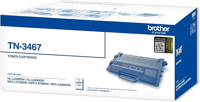 Brother TN-3467 Black Compatible Toner Cartridge - TN 3467